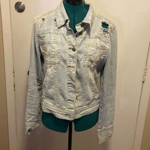 JR’s Destroyed Lt Jean Jacket Lg by HYDRAULIC